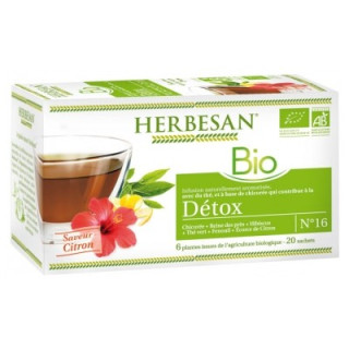 Herbesan Infusion Bio Détox - Cure détox naturelle