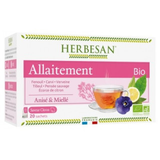 Infusion Bio Allaitement Herbesan - Soutien naturel pour la lactation