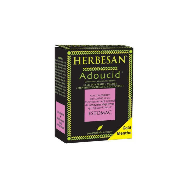 Adoucid d'Herbesan - Comprimés pour digestion sereine