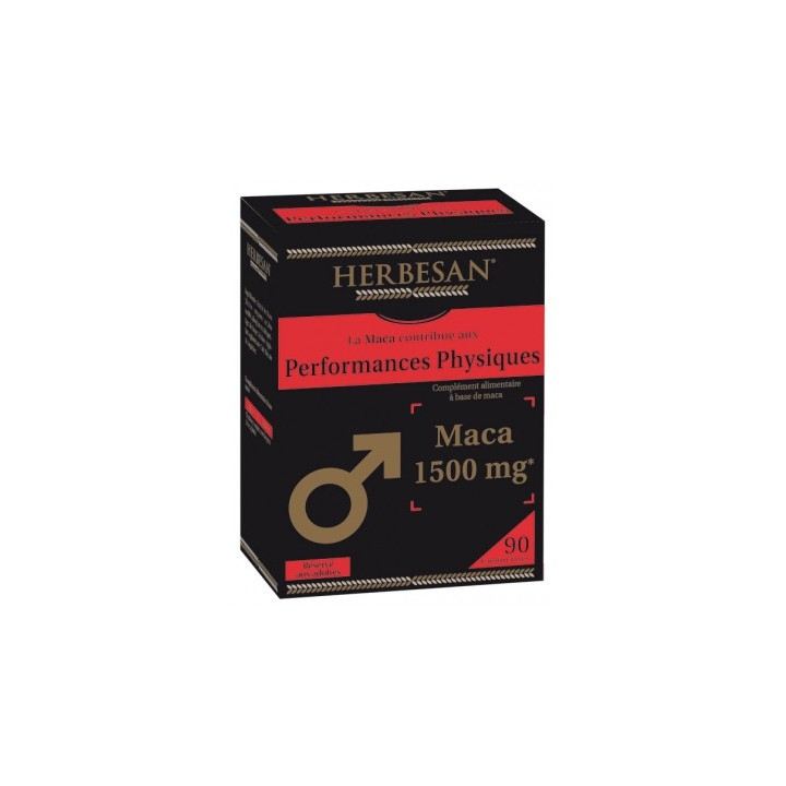Herbesan Maca+ 1500 mg - Complément Alimentaire