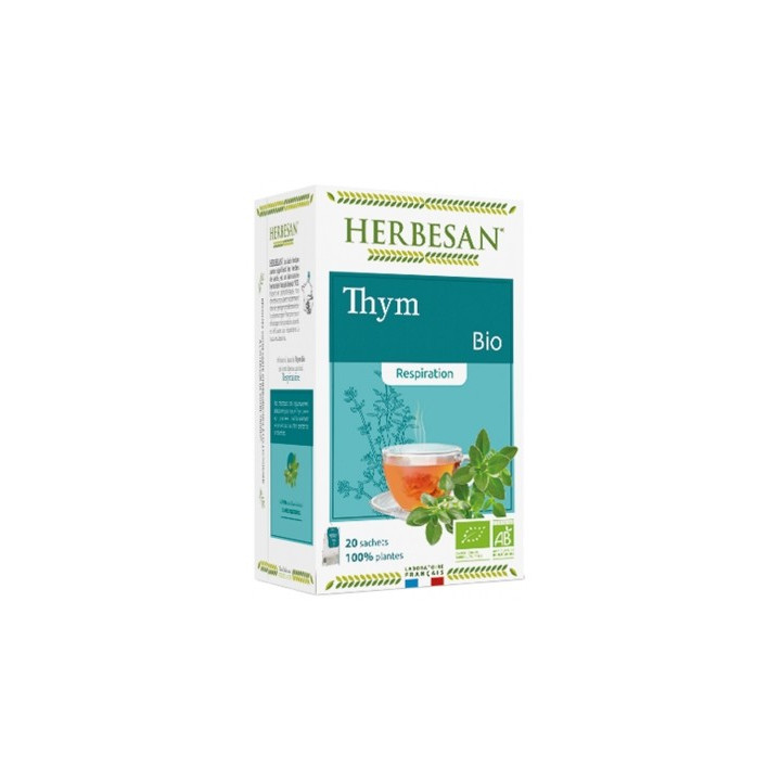 Infusion Thym Respiration Bio - Herbesan