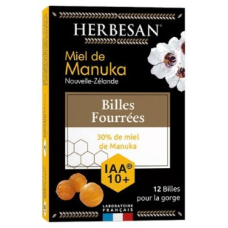 Miel de Manuka IAA 10+ - Billes fourrées Herbesan