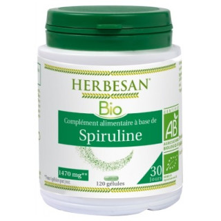 Spiruline Bio Herbesan - Complément alimentaire naturel