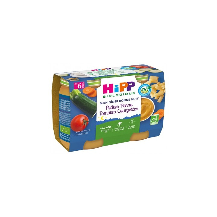 HiPP Mon Dîner Bonne Nuit Bio pour bébés