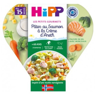 Pâtes au Saumon à la Crème d'Aneth HiPP