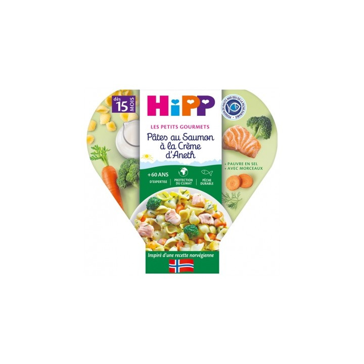 Pâtes au Saumon à la Crème d'Aneth HiPP