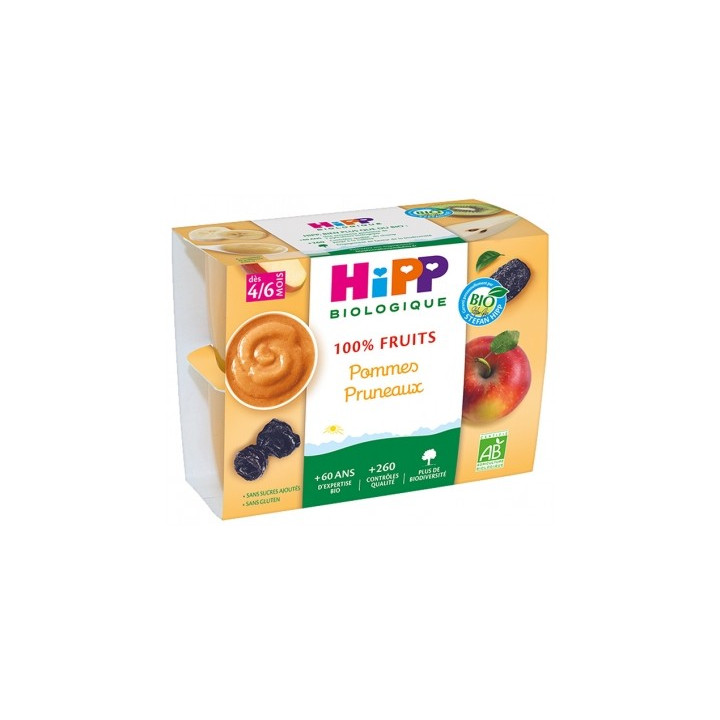 Purée de Fruits Bio pour Bébés