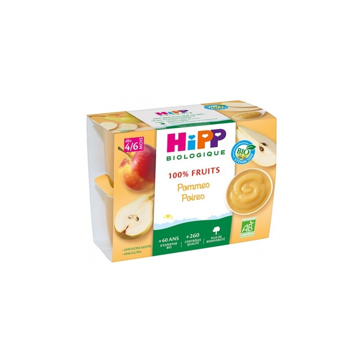 Purée de Fruits Bio pour Bébés