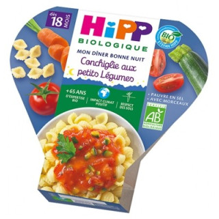 Dîner Bio pour Enfants - HiPP Mon Dîner Bonne Nuit