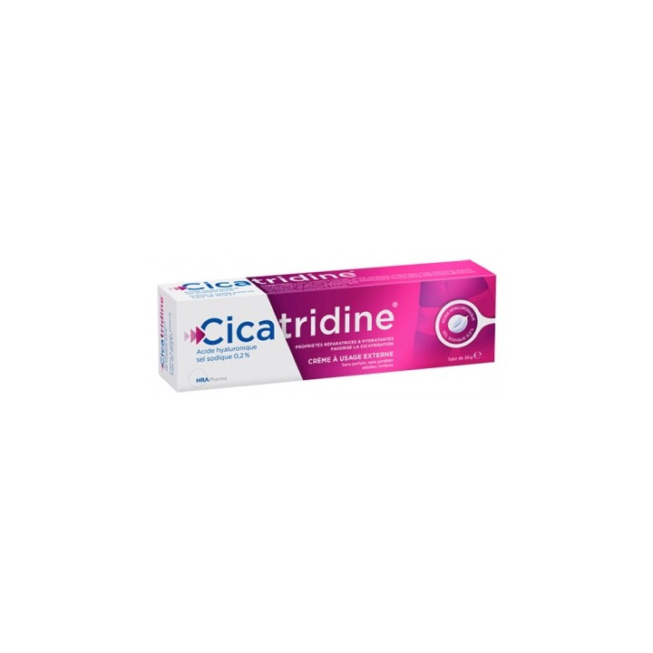 Crème Cicatridine pour peaux lésées