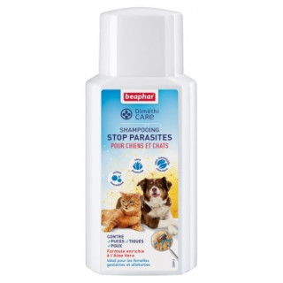 Shampooing anti-parasites pour chiens et chats - Beaphar Diméthicare