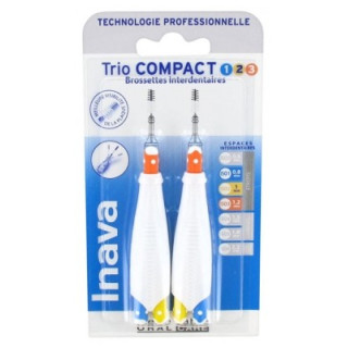 Brossettes interdentaires Inava Trio Compact