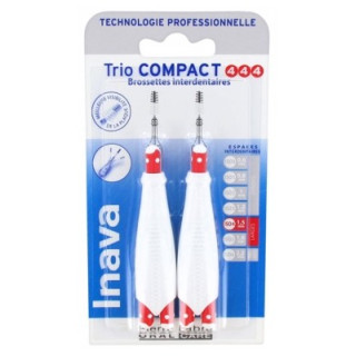 Inava Trio Compact - Brossettes interdentaires pour une hygiène bucco-dentaire optimale