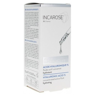 Incarose Acide Hyaluronique 15 ml, soin hydratant anti-âge