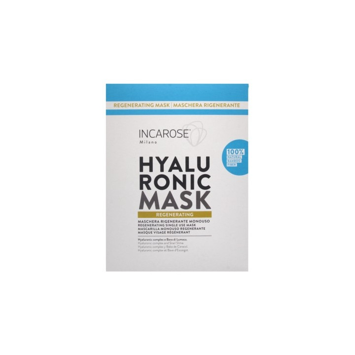 Masque visage régénérant Incarose Hyaluronic