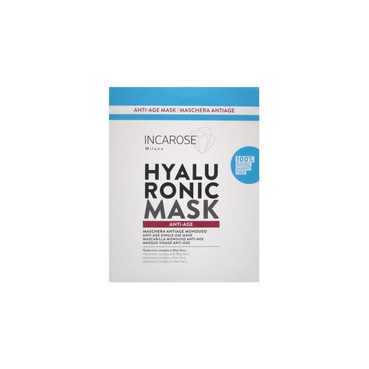 Masque visage anti-âge Incarose Hyaluronic