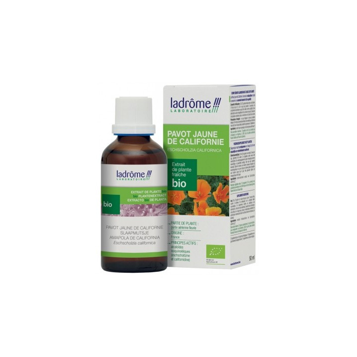 Pavot Jaune de Californie Bio 50 ml
