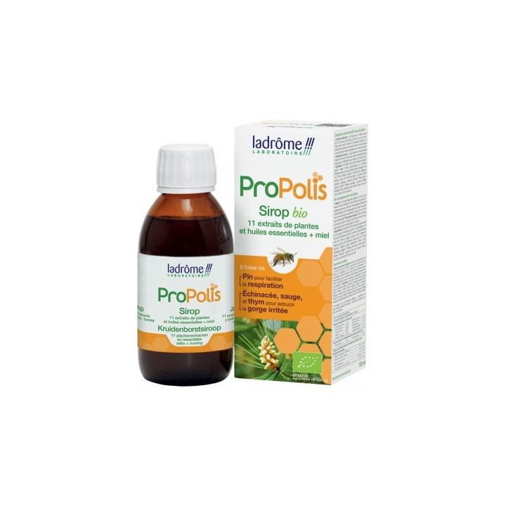 Sirop Propolis Bio Ladrôme 150 ml