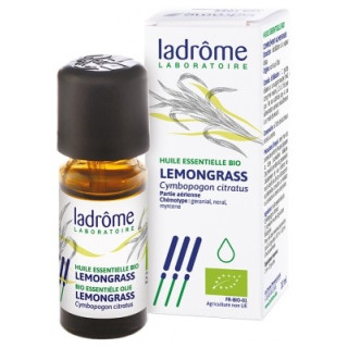 Huile essentielle de Lemongrass Bio - Ladrôme