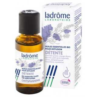 Huiles Essentielles Bio pour Diffusion Détente - Ladrôme