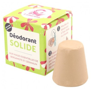 Déodorant Solide Lamazuna Bergamote et Géranium