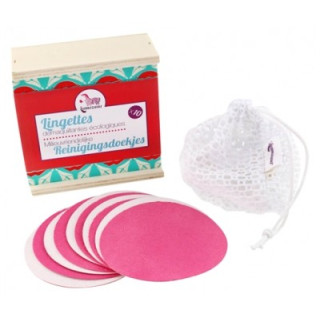 Lamazuna - Coffret 10 Lingettes Démaquillantes Écologiques