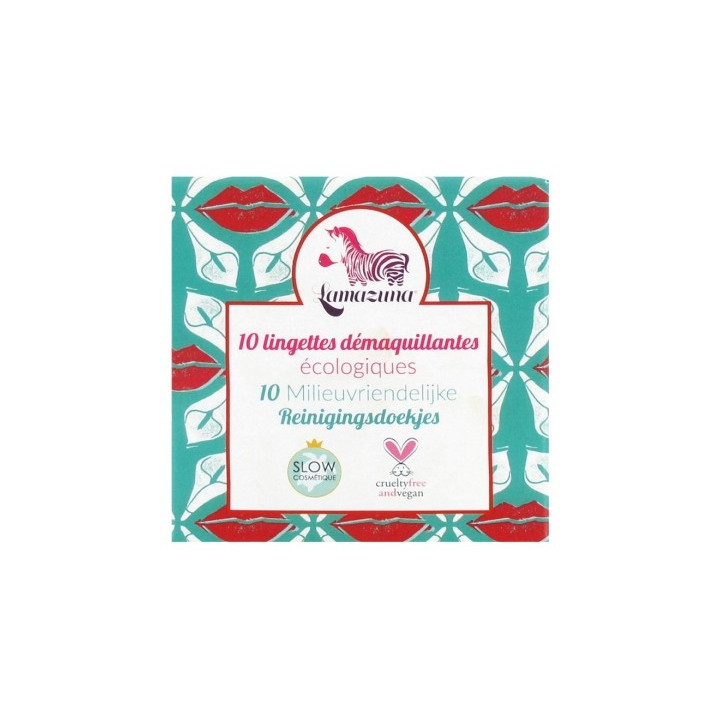 Lingettes démaquillantes écologiques Lamazuna
