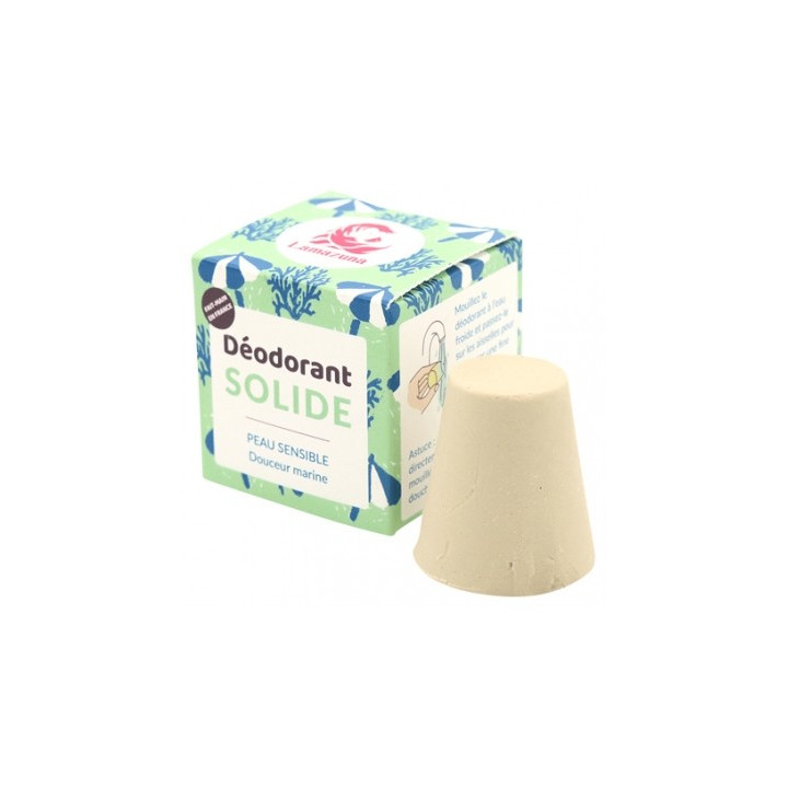 Déodorant Solide Peau Sensible Douceur Marine Lamazuna