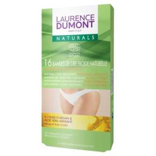 Épilation naturelle avec les bandes de cire froide Laurence Dumont