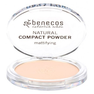 Poudre Compacte Benecos 9g - Teinte Porcelain