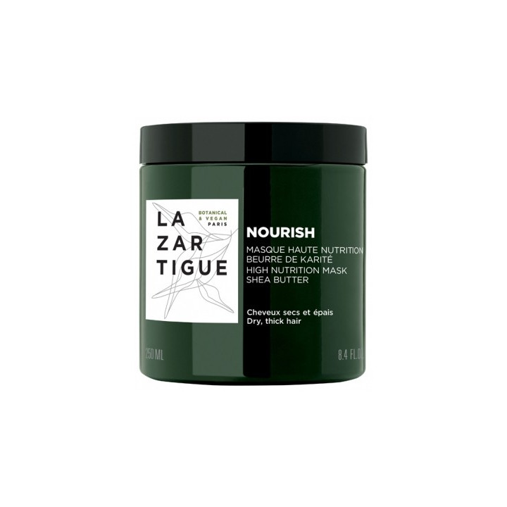 Masque haute nutrition Nourish de Lazartique - Cheveux secs et épais