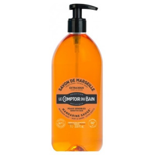 Savon de Marseille liquide Mandarine-Sauge