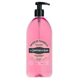 Savon Traditionnel de Marseille Rose 1L