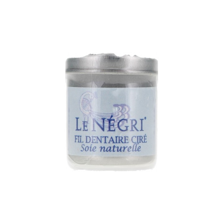 Fil dentaire en soie naturelle - Le Négri 12 mètres