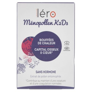 Léro Ménopollen K2D3 - Complément alimentaire pour la ménopause