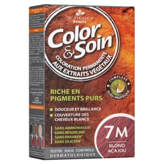 Coloration permanente Blond Acajou 7M - Les 3 Chênes