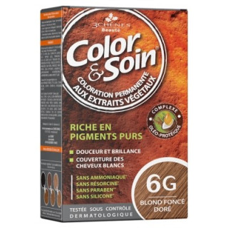 Coloration Femme Blond Foncé Doré 6G - Les 3 Chênes
