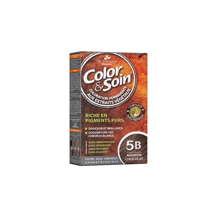 Coloration permanente Color & Soin des 3 Chênes
