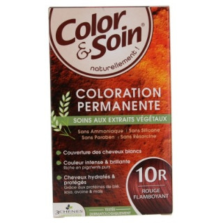 Coloration permanente 10R Color & Soin des 3 Chênes