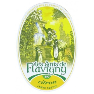 Anis de Flavigny Bonbons Citron Bio 50g