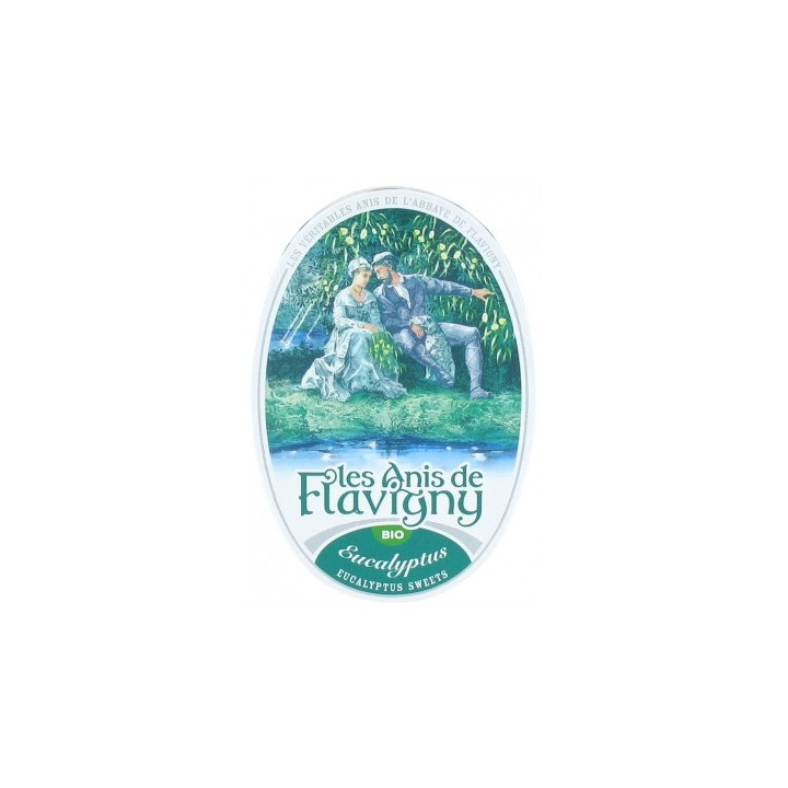 Anis de Flavigny Bonbons Eucalyptus Bio 50g