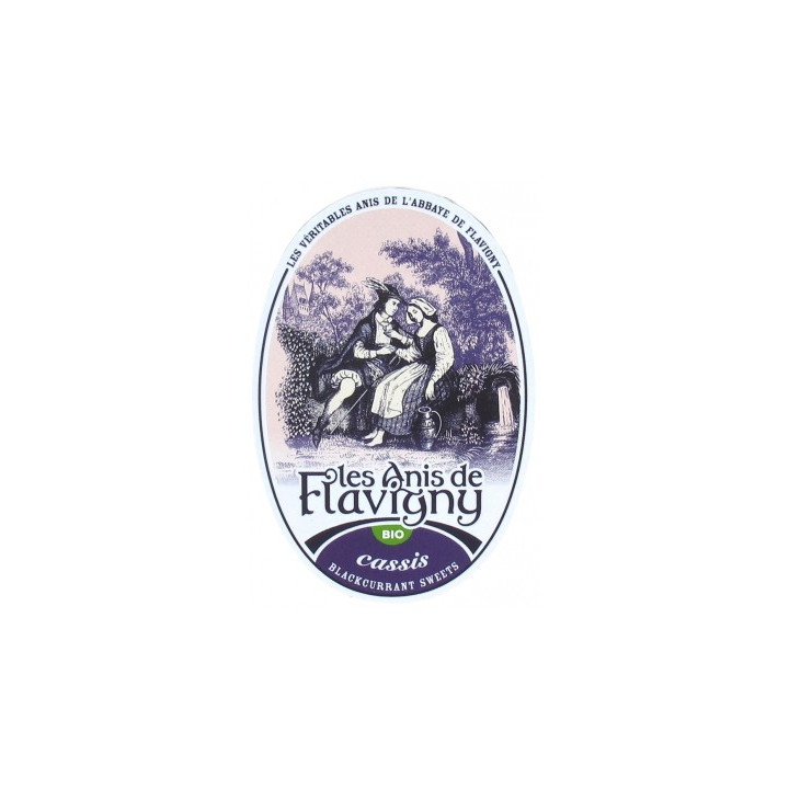 Anis de Flavigny Bonbons Cassis Bio 50g