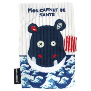 Protège carnet de santé Hippipos l'Hippopotame