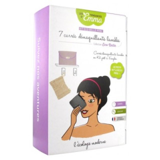 Kit démaquillant lavable des Tendances d'Emma