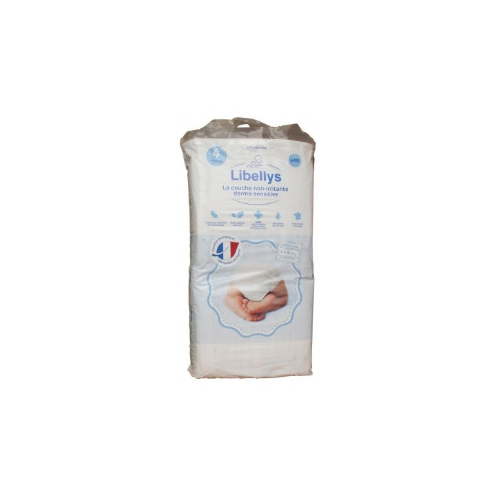 Couches Libellys Dermo-Sensitive Taille 4
