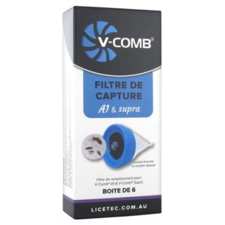 Filtres de capture Licetec V-Comb A1 et Supra