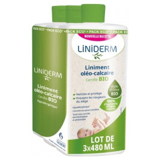 Liniderm Liniment Oléo-Calcaire Bio pour bébé