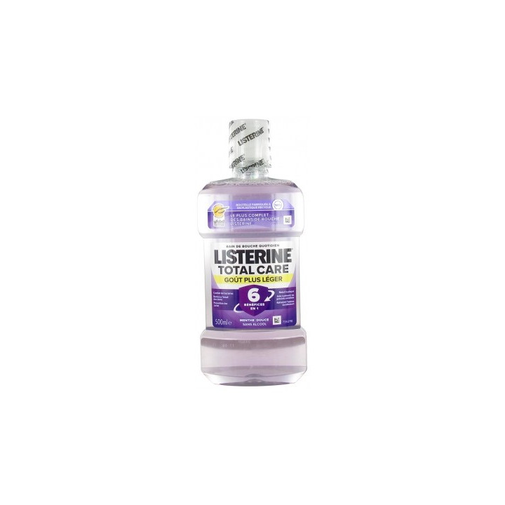 Listerine Total Care Goût Plus Léger 500 ml