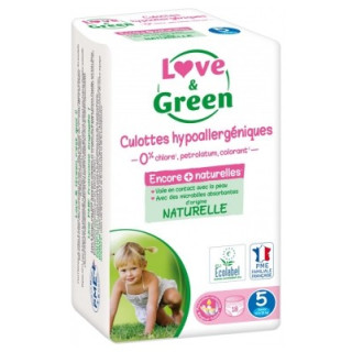 Culottes Hypoallergéniques Love & Green taille 5
