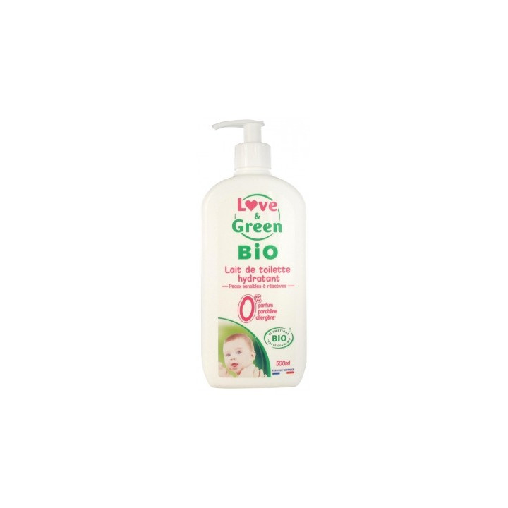 Lait de Toilette Hydratant Bio pour bébé